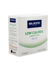 Majestic Premium Quality Low Calorie Sweetener Sticks- 25pcs