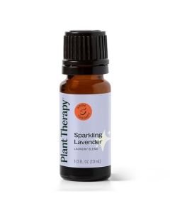Plant Therapy Sparkling Lavender Laundry Essential Oil Blend 10 mL 13 oz Pure Undiluted Wash Fragrance and Scent Enhancer