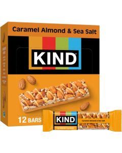 KIND Caramel Almond & Sea Salt Bars - 12 Count