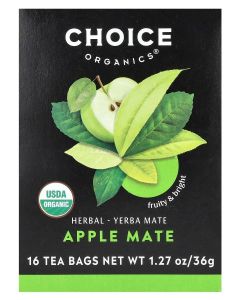 Herbal Yerba Mate Apple Mate 16 Tea Bags 1.27 oz (36 g)