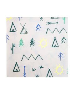 Let's Explore Large Napkin