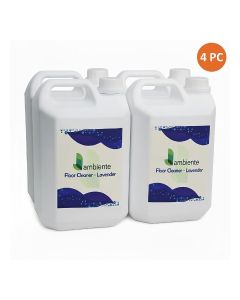 Ambiente Floor Cleaner, 5L x 4 / Multipurpose Surface Cleaning / Streak-Free Shine / Removes Dirt & Stains / Fresh Long-Lasting Fragrance