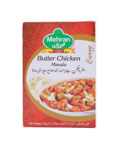 Mehran Butter Chicken Masala 50grms For Curry Serve With Chapati or Boiled Rice