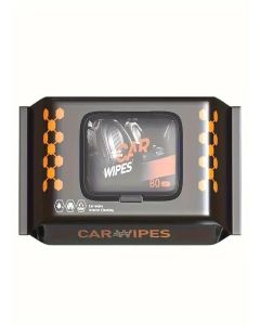 Car Cleaning Wipes I Car Cleaning Tissue Papers I Dust Remover Wet Tissue Papers I Wet Tissue Papers for Car Interior (Pack of 1 (80 Pcs))