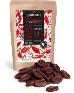 Valrhona Guanaja 70% Dark Chocolate Discs