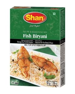 Shan Fish Biryani Recipe & Masala Mix 50g