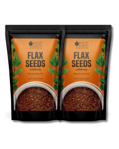 100g Flax Seeds Raw Superfood for Weight Loss & OMEGA Rich High in Protein Pack of 2