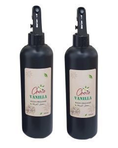 Room Freshener Home and Office Air Freshener Blended With Chocolate and Vanilla Odor Eliminator for Pillows Carpet Choco Vanilla 500Ml (2 Pack)