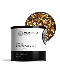 AWAFI MILL Three Peppercorn Mix 100g / Black White Green Pepper