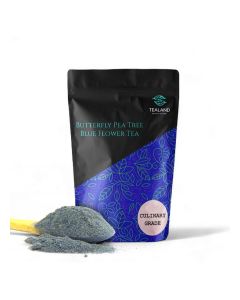 Blue Tea Powder Culinary Natural Food Coloring Thai Orchid Ternatea Herbal antioxidants Rich 100g