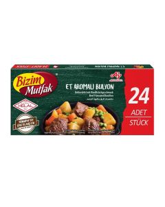 Bizim Mutfak Beef Flavoured Bouillon 24x10g