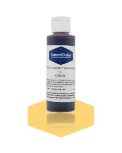 Americolor Soft Gel Paste Food Color 45Ounce Gold
