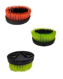 WAAOME (Pack of 3) Cloth Washing Brush Perfect Stain Remover with Detergent Saving Washing Brush for Clothes Soft scrubbing Brush for Clothes (B886)