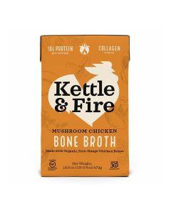 Kettle And Fire Broth Mushroom Chicken Bone, 16.9 OZ