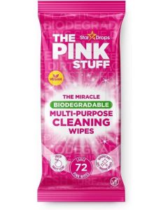 The Pink Stuff Cleaning Multipurpose Wipes, Large Size 72 Wipes