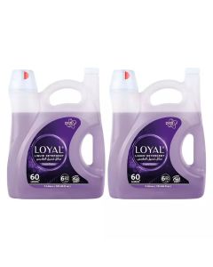 Loyal Enzyme Action Liquid Laundry Detergent With Purple Passion Fragrance For 60 Loads- 2X3Ltr