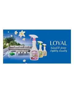 LOYAL Fabric and Carpet Freshener, Anti- bacterial Air Refresher, Odor Control, for any textiles, curtains, beddings, fabric sofa, clothes, Sweet Love Fragrance, 500 ml (2 pack)