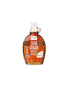 Wholesome Yum Zero Sugar Maple Syrup Keto Maple Syrup With Monk Fruit Allulose Natural Sugar Free Pancake Syrup Non GMO Low Carb Gluten Free Vegan No Aftertaste 12 fl oz