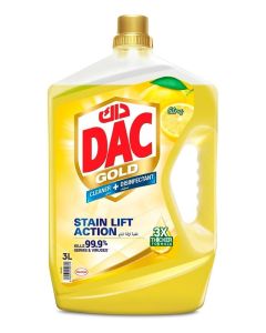 Dac Multi Purpose Disinfectant Lemon 3Litre