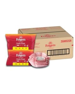 Folgers Classic Roast Medium Roast Ground Coffee 40105 Ounce Filter Packs