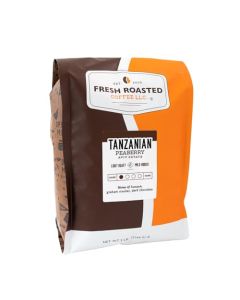 Fresh Roasted Coffee Tanzanian Peaberry 5 lb 80 oz Light Roast Kosher Whole Bean