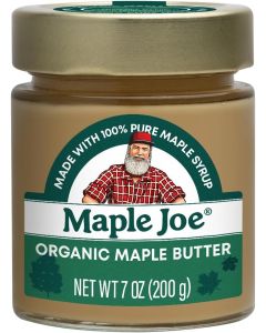 Maple Joe Organic Maple Butter Spread - 100% Natural Grade A Maple Syrup, 7 oz