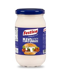 Mayonnaise 237ml Glass Jar - Creamy Mayo Sandwich Spread for Burgers, Sandwiches, Wraps and Snacks - Dip and Dressing