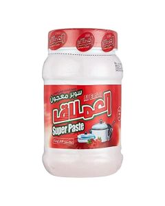 Al Emlaq Dishwashing Cleaning Paste Strawberry 1kg / Strong Grease Removal / Heavy Duty Kitchen Cleaning / Fresh Fruity Fragrance