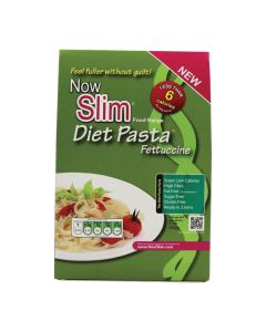 Now Slim Diet Pasta Fettuccine 200g / Low Calorie / Fat Free / Sugar Free / Gluten Free Konjac Noodles