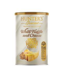 Hunter's Gourmet White Truffle and Cheese Hand Cooked Potato Chips 150g