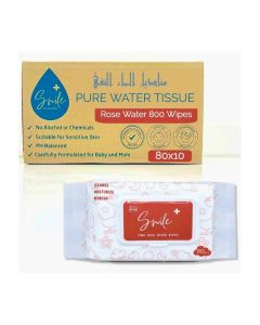 Pure Rose Water Tissue 80'S Pack of 10