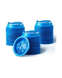 Disposable Vomit Bags 40 Pack, 1000ml Leakproof Emesis Bags with Sealable Ring for Morning Sickness, Motion Sickness, Car Travel, Pregnancy