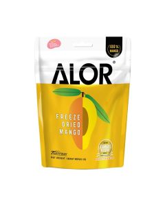 ALOR Freeze-Dried Mango Fruit Snack, 15 g, No Added Sugar