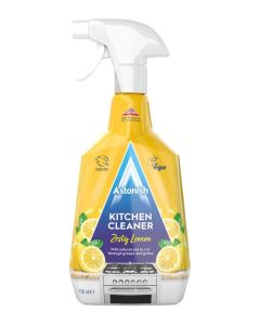 Kitchen Cleaner Blended With Natural Oils Tough on Dirt & Grime Deep & Effective Cleaning Eco Friendly Vegan Cruelty Free Zesty Lemon Fragrance 750ML