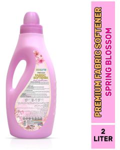 ECOLYTE+ Fabric Softener - Enhances Softness and Freshness, Feel Luxurious, Gentle on Clothes, Long-Lasting Scent, Encapsulated fragrance, Laundry Care Essential - (Spring Blossom, 2 Liter)