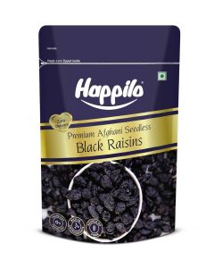 Happilo Premium Afghani Seedless Black Raisins 250g