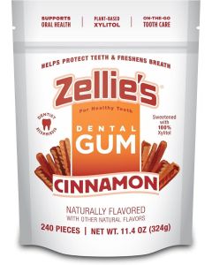 Zellie's Cinnamon Dental Gum with Xylitol