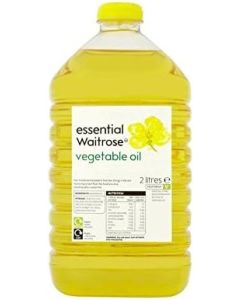 Vegetable Oil Essential Waitrose 2L Pack of 4