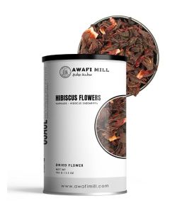 AWAFI MILL Sudanese Hibiscus Flowers 100g / Karkadeh / Hibiscus sabdariffa