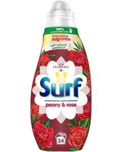 Surf Concentrated Liquid Laundry Detergent Peony & Rose 24 washes