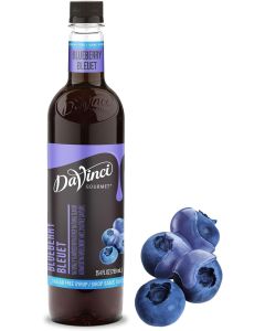 DaVinci Gourmet Sugar-Free Blueberry Syrup, 25.4 Fl Oz (750 mL)