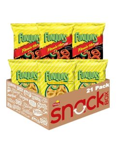 Funyuns Onion Flavored Rings 3 Flavor Variety Pack 075 Ounce Pack of 21