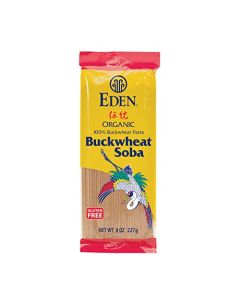 Eden 100 Organic Buckwheat Soba Pasta Gluten Free Traditionally Made in Japan 8 oz