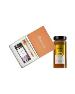 Ginger and Turmeric Fusion Gift Box Honey Bundle 400g & Drizzler