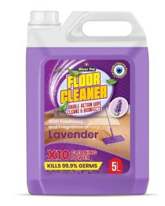 Lavender Floor Cleaner Liquid – 5L Antibacterial Surface Cleaning Solution with Soothing Lavender Scent for Tiles, Marble, Wood, and Laminate Floors
