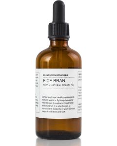 RICE BRAN OIL 100ml Pure Natural Oil For Hair Face Nails Aromatherapy Massage and Oil Dilution Vegan GMO Free