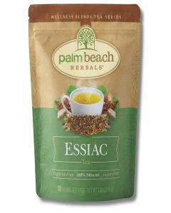 Palm Beach Medicinal Herbs Essiac Tea - Genuine Essiac Herbal Blend for Immune, Detox and Wellness Support - Caffeine Free - Sugar Free - 30 Tea Bags