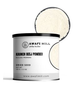 AWAFI MILL Kaunch Beej Powder 100g (3.5 Oz) - Mucuna pruriens Velvet Bean Botanical Seed Powder