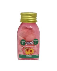 DOSFARM PEACH SUGAR FREE MINT CANDY 1'S (X6)