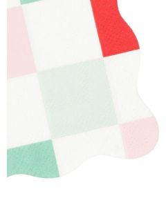 Multi Check Small Napkins